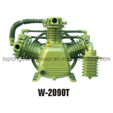 Bomba de la cabeza del compresor de aire de la bomba de aire (W-3090t 7.5kw 10HP)